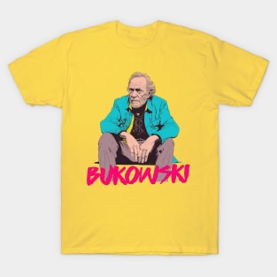 Charles Bukowski \/\/\/\ Original Punkstyle Design T-Shirt